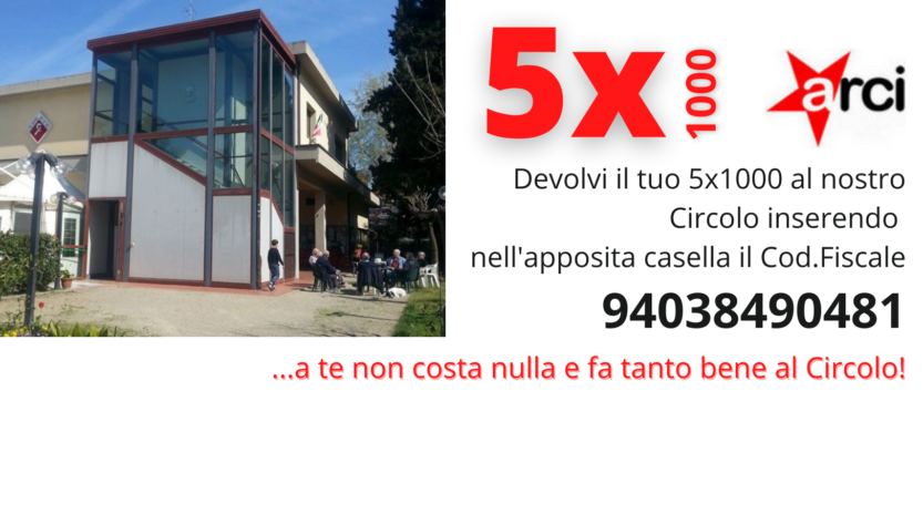 Circolo ARCI Isolotto :: Dona il tuo 5x1000