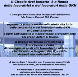 Circolo ARCI Isolotto :: solidarietà con lavoratori e lavoratrici della GKN